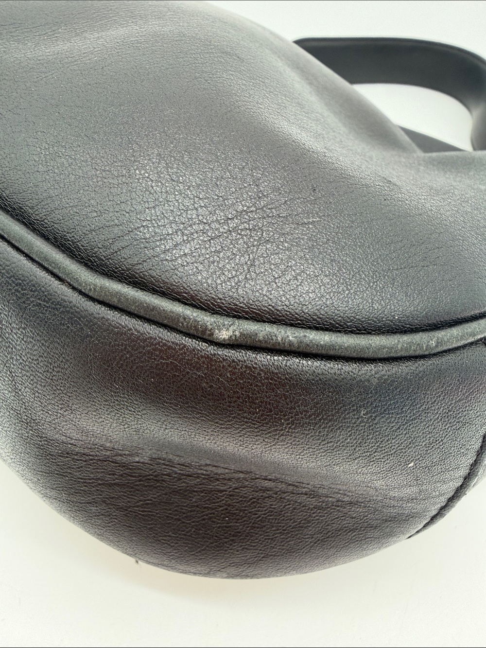 Vintage Coach Legacy West Zoe Crescent Hobo Bag Purse Leather Black 9342 - Picture 14 of 15